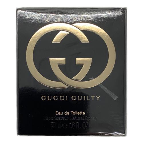 GUCCI (グッチ) オードトワレ 50ml 残量80%-99% GUILTY