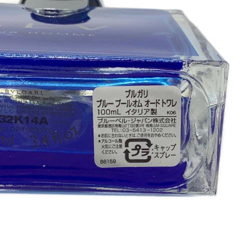 BVLGARI (ブルガリ) オードトワレ 100ml 残量80%-99% ブルー プールオム