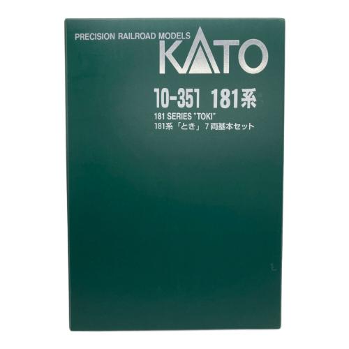KATO (カトー) 10‐351 181系 Nゲージ 「とき」7両基本セット