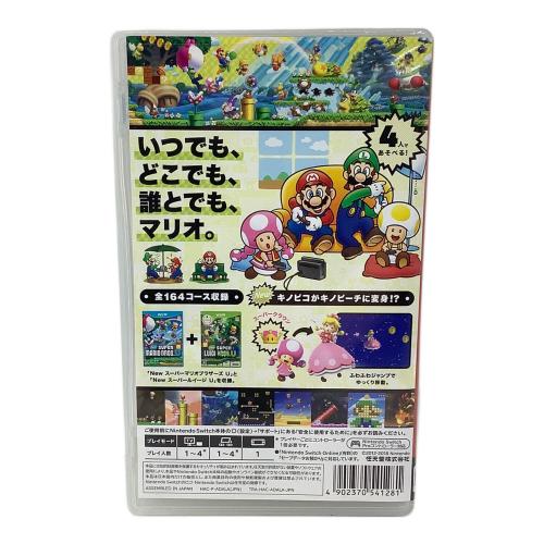 New スーパーマリオブラザーズ U デラックス Nintendo Switch用ソフト CERO A (全年齢対象)