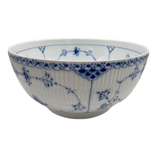 ROYAL COPENHAGEN (ロイヤル・コペンハーゲン) サービングボウル ブルーフルーテッド・ハーフレース