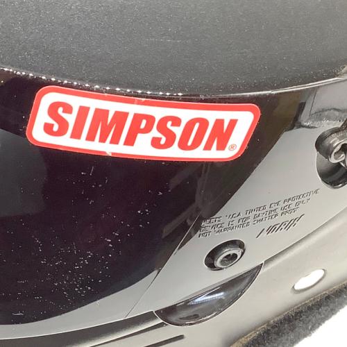 SIMPSON (シンプソン) バイク用ヘルメット 2022年製 BANDIT Pro キズ有 62cm未満 PSCマーク(バイク用ヘルメット)有