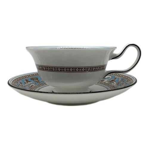 Wedgwood (ウェッジウッド) カップ&ソーサー フロレンティーン・ターコイズ