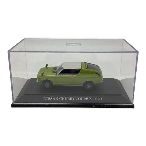 EBBRO (エブロ) NISSAN CHERRY COUPE X1 1971 ミニカー