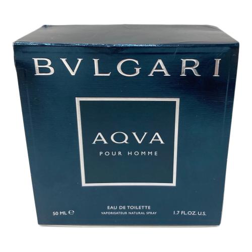 BVLGARI (ブルガリ) オードトワレ 50ml 残量80%-99% アクア プールオム