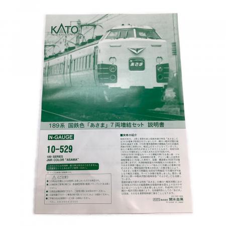 KATO (カトー) 189系国鉄色「あさま」 7両増結セット Nゲージ