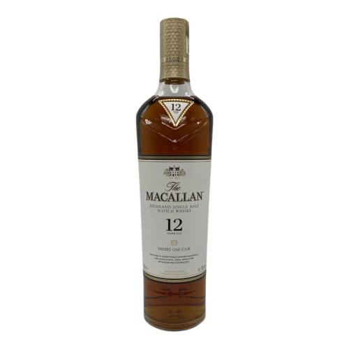 マッカラン (MACALLAN) スコッチウイスキー 12年 700ml