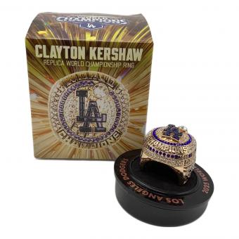 ロサンゼルス・ドジャース 2025年ワールドチャンピオン・レプリカリング CLAYTON KERSHAW(クレイトン・カーショウ)