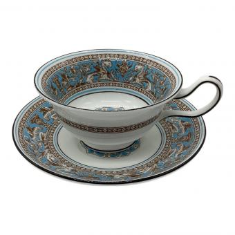 Wedgwood (ウェッジウッド) カップ&ソーサー フロレンティーン・ターコイズ