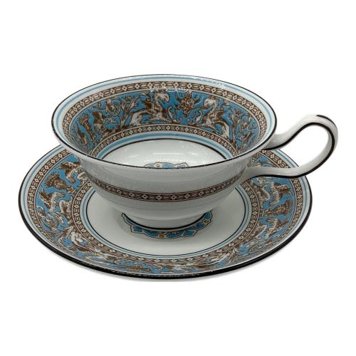 Wedgwood (ウェッジウッド) カップ&ソーサー フロレンティーン・ターコイズ