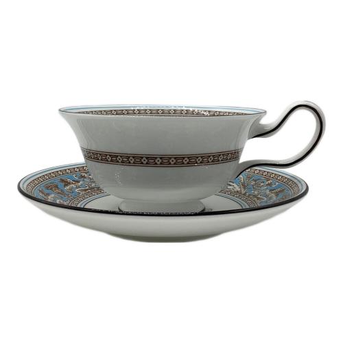 Wedgwood (ウェッジウッド) カップ&ソーサー フロレンティーン・ターコイズ