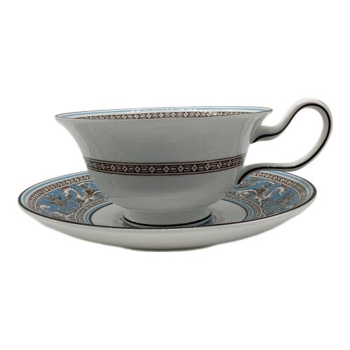 Wedgwood (ウェッジウッド) カップ&ソーサー フロレンティーン・ターコイズ