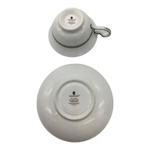 Wedgwood (ウェッジウッド) カップ&ソーサー フロレンティーン・ターコイズ