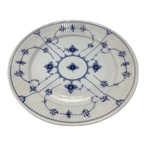 ROYAL COPENHAGEN (ロイヤル・コペンハーゲン) プレート 27cm ブルーフルーテッド・プレイン