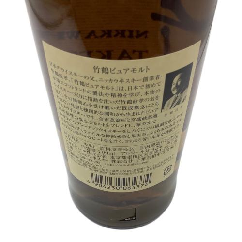 ニッカ 竹鶴 ジャパニーズウイスキー ピュアモルト 700ml