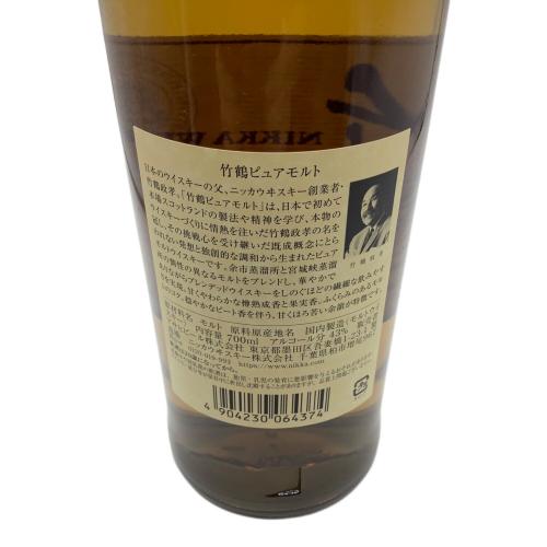 ニッカ 竹鶴 ジャパニーズウイスキー ピュアモルト 700ml
