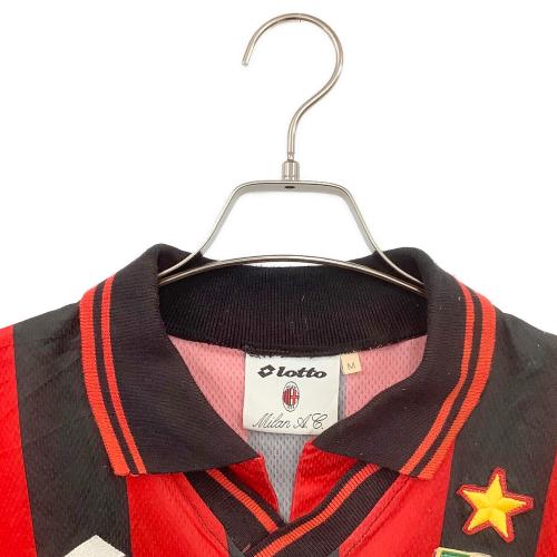 LOTTO (ロット) サッカーユニフォーム メンズ SIZE M ブラック×レッド