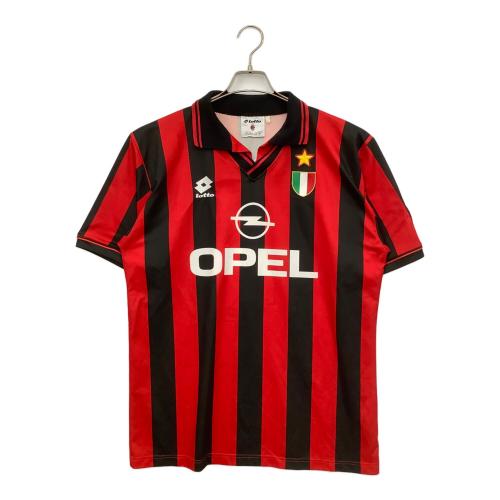 LOTTO (ロット) サッカーユニフォーム メンズ SIZE L レッド×ブラック