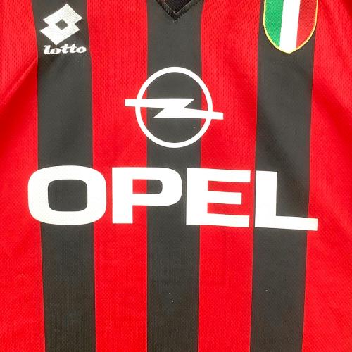 LOTTO (ロット) サッカーユニフォーム メンズ SIZE L レッド×ブラック