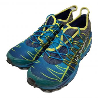 LA SPORTIVA (スポルティバ) トレイルランニングシューズ メンズ SIZE UK 10.5 ブルー×イエロー