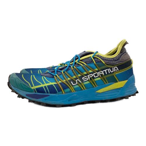 LA SPORTIVA (スポルティバ) トレイルランニングシューズ メンズ SIZE UK 10.5 ブルー×イエロー