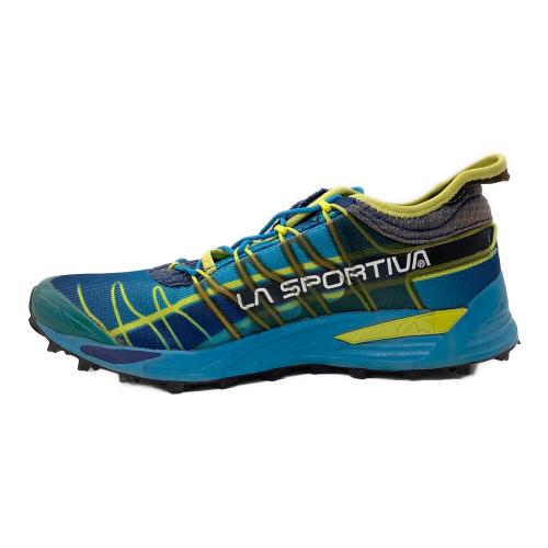 LA SPORTIVA (スポルティバ) トレイルランニングシューズ メンズ SIZE UK 10.5 ブルー×イエロー