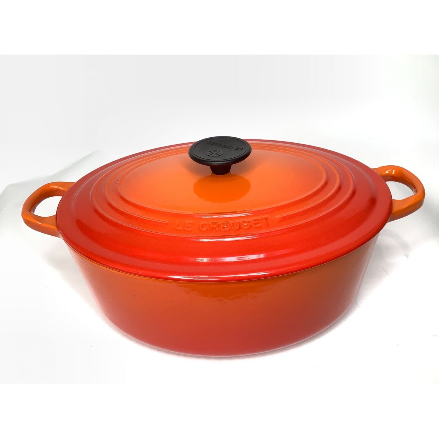 LE CREUSET - ル・クルーゼ ココットオーバル27㎝ サフランイエローの+