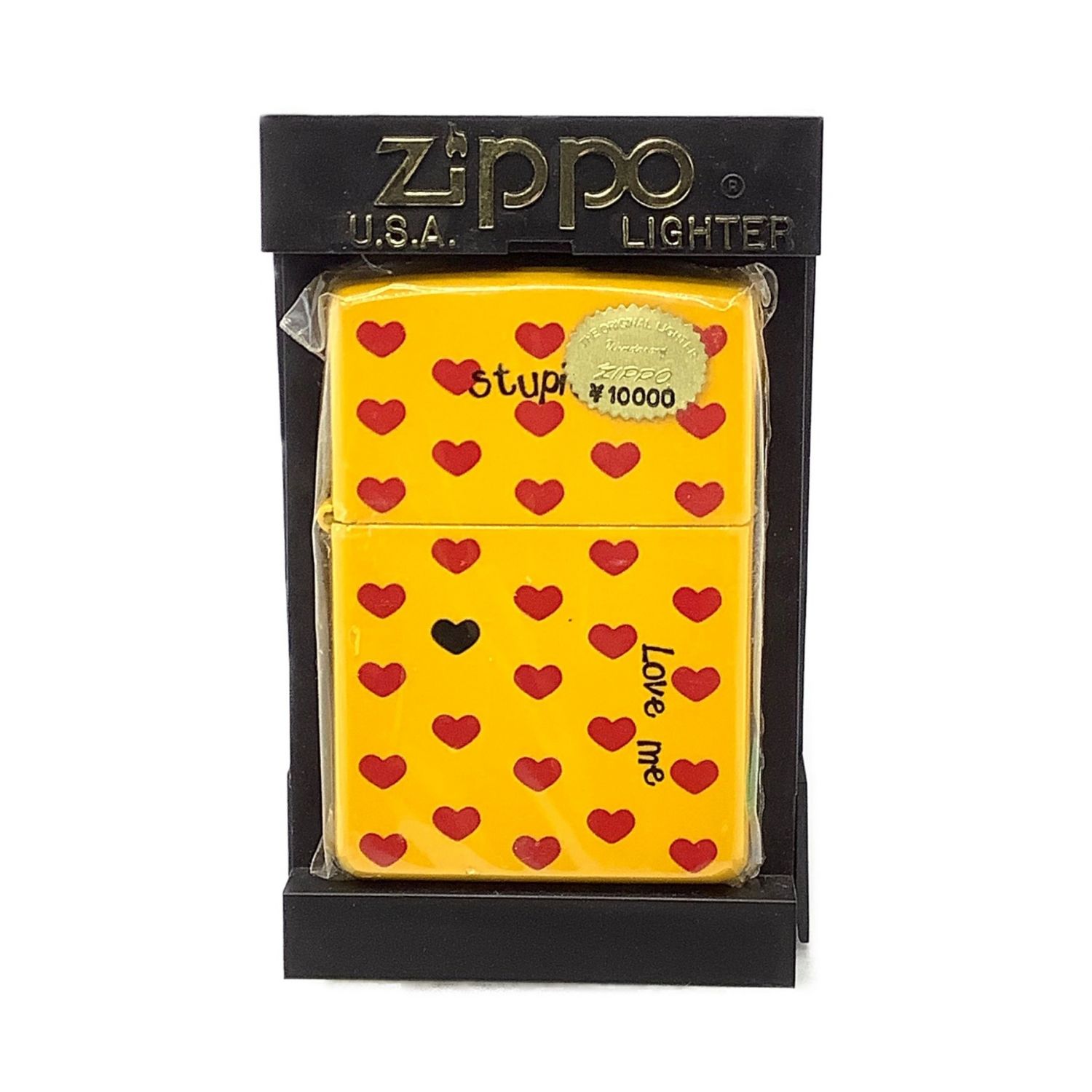 Zippo Hide イエローハート 02年 トレファクonline