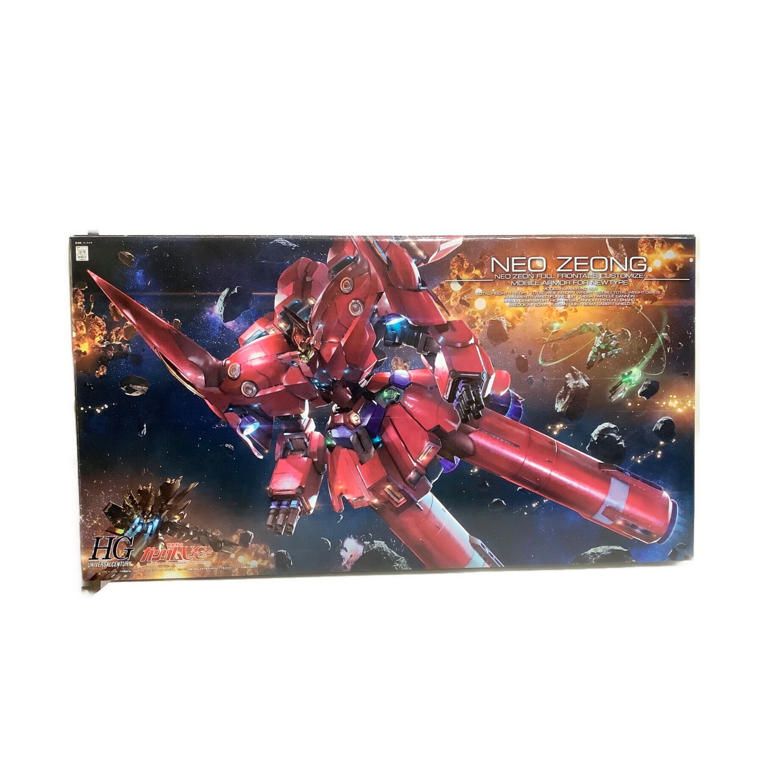 未使用品】1/144 NZ-999 ネオジオング HG ガンプラ ユニコーン-