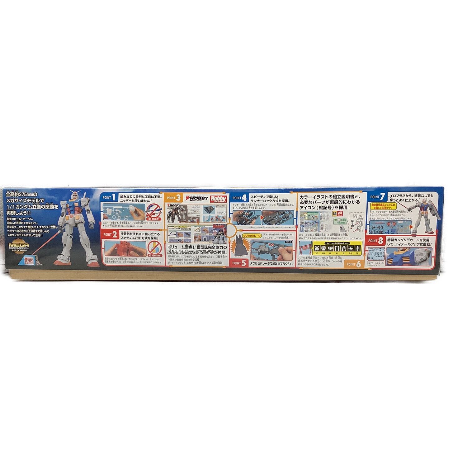 Bandai バンダイ ガンプラ 1 48 メガサイズモデル Rx 78 2 ガンダム Rg 1 1 ガンダムプロジェクトver 機動戦士ガンダム 静岡ホビーフェア ホビーオンラインショップ限定 トレファクonline