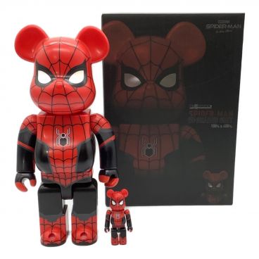 MEDICOM TOY (メディコム・トイ) スパイダーマン100% 400% SPIDER-MAN UPGRADED SUIT BE@RBRICK ｜トレファクONLINE