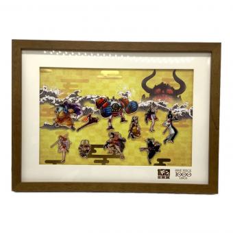 ワンピース　集合 額付きピンズ10個セット 「ワンピース コミックス100巻 アニメ1000話記念キャンペーン」 セブンネット限定