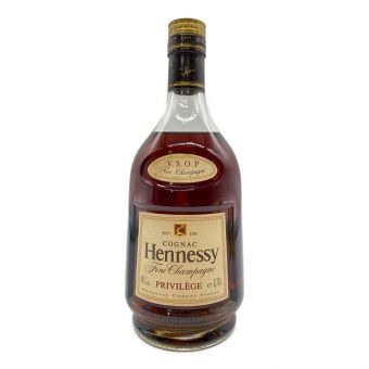 ヘネシー (Hennessy) ブランデー 700ml PRIVILEGE VSOP 金キャップ 未開封