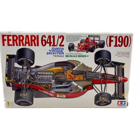 TAMIYA 1/12 フェラーリ 641/2(F190) 「ビッグスケールシリーズ No.25」 ディスプレイモデル｜トレファクONLINE