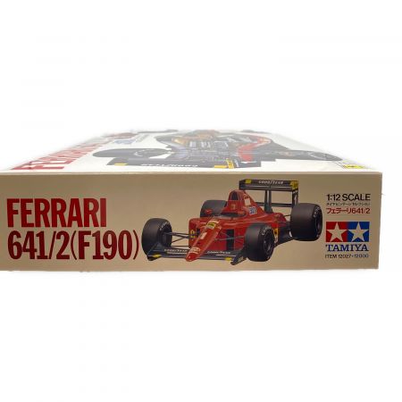 TAMIYA 1/12 フェラーリ 641/2(F190) 「ビッグスケールシリーズ No.25」 ディスプレイモデル