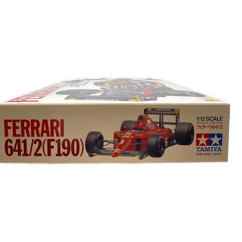 TAMIYA  1/12 フェラーリ 641/2(F190) 「ビッグスケールシリーズ No.25」 ディスプレイモデル