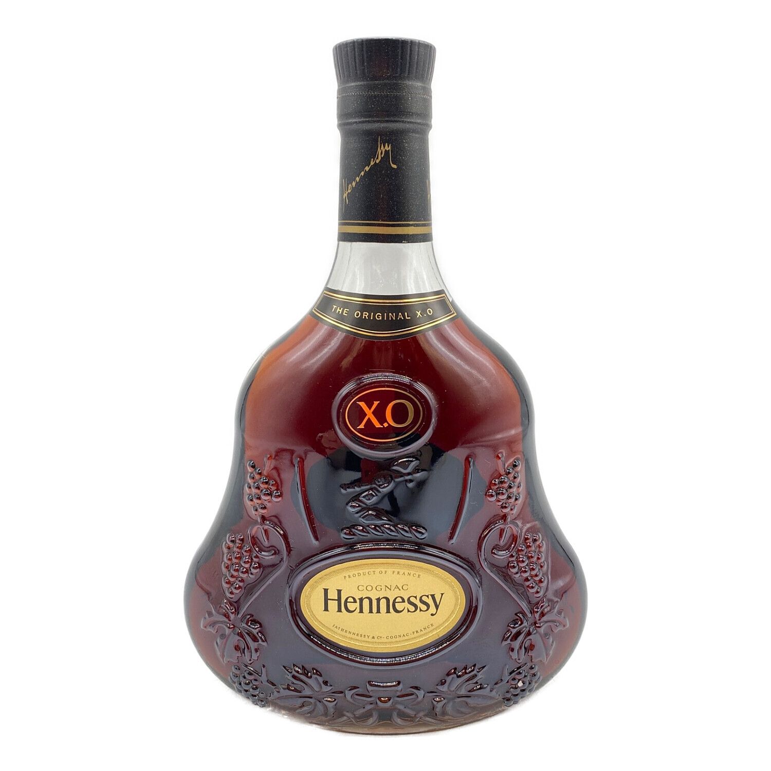 ヘネシー (Hennessy) コニャック 700ml 箱付 XO 黒キャップ XO 未開封