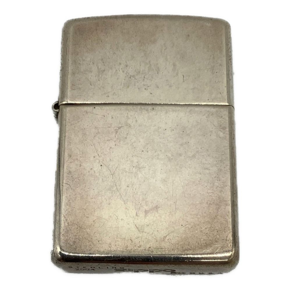 ZIPPO スターリングシルバー 2004年製 プレーン｜トレファクONLINE