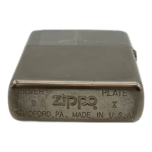 25YEARS OF FRIENDSHIP ZIPPO-JAPAN ZIPPO シルバープレート仕上げ