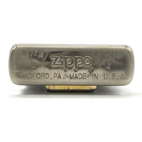 25YEARS OF FRIENDSHIP ZIPPO-JAPAN ZIPPO シルバープレート仕上げ