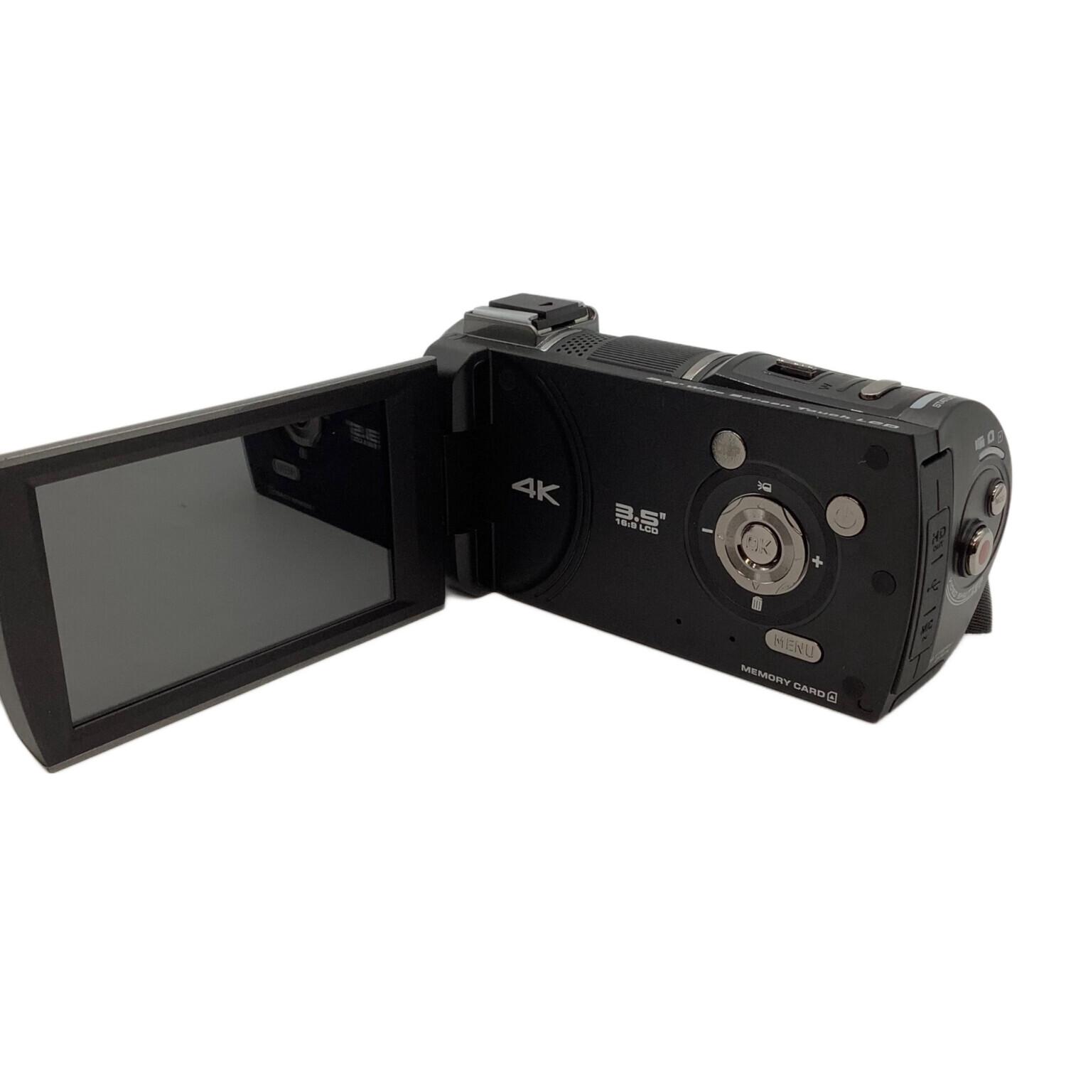 KEIYO (ケーヨー) 4Kビデオカメラ SDカード対応 3.5インチ AN-S101