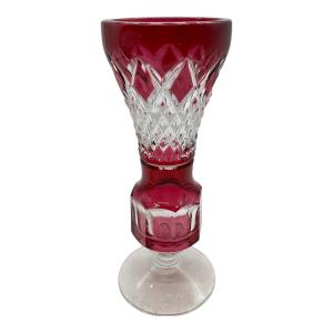 Val Saint Lambert (ヴァルサンランベール) フラワーベース クリスタルガラス