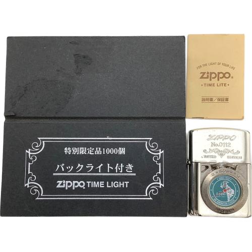 ZIPPO (ジッポ) ZIPPO No.0112 バックライト付き限定モデル 1997年