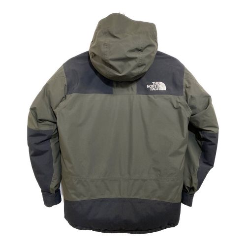 THE NORTH FACE (ザ ノース フェイス) マウンテンダウンジャケット メンズ SIZE L グリーン×ブラック ND91737