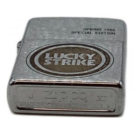 ZIPPO (ジッポ) LUCKY STRIKEオイルライター 1995年モデル ヨゴレ有｜トレファクONLINE