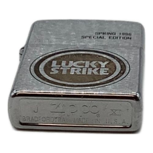 ZIPPO (ジッポ) LUCKY STRIKEオイルライター 1995年モデル ヨゴレ有