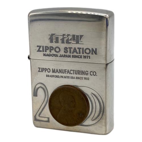ZIPPO 1999年製 有花里 ZIPPO STATION