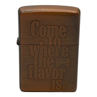 ZIPPO (ジッポ) オイルライター 1999年製 非売品 マルボロ Come to where the flavour is.