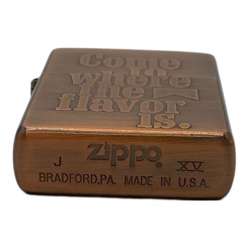 ZIPPO (ジッポ) オイルライター 1999年製 非売品 マルボロ Come to where the flavour is.
