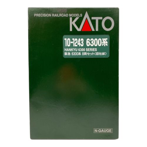 KATO  Nゲージ シール未使用 阪急 6300系 旧社紋8両セット